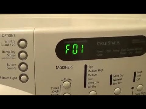 ✨ Whirlpool Dryer - F 01 Error - How to Easily Replace the Control Board ✨