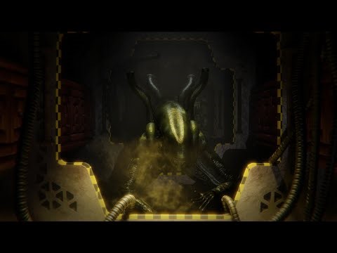 [Blender 4.1] Alien Xenomorph hunt