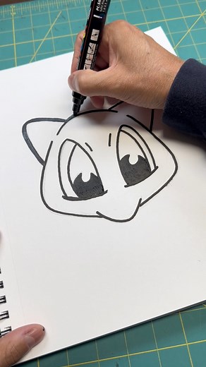 How to draw Mew #art #artist #drawing #fbreels #reelsvideos #reelsinstagram #asmrsounds #satisfying #satisfyingvideos | Dude Drawz