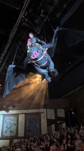 Discover the Untrainable Dragon Live Show at Epic Universe
