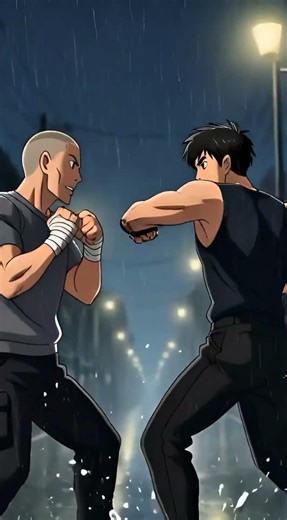 Epic Kickboxing Showdown – Hero vs Villain Anime Action! #Anim #Kickboxing #CinematicAction #shorts
