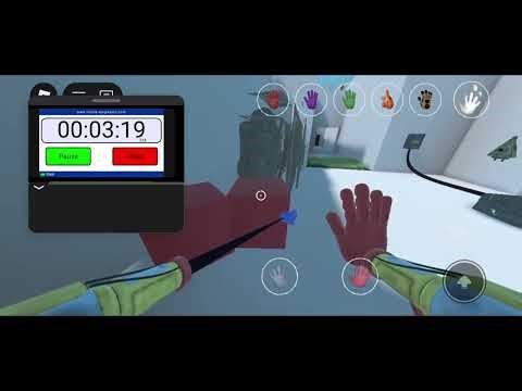 My attempt to speedrun a grabpack test map 1 | Roblox | Less than 6 Mins | Mobile | GlimpseRBLX