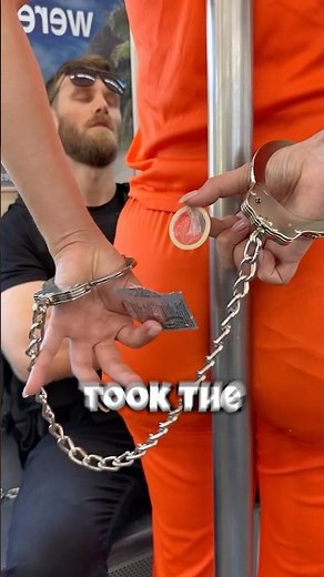 She Escaped Handcuffs with Just a Balloon! 🎈😱 #shorts