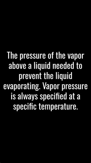 VAPOR PRESSURE