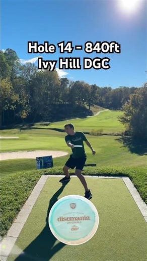 Ivy Hill Disc golf Course! A-Tier Hole #14 840ft #discgolf #discraft