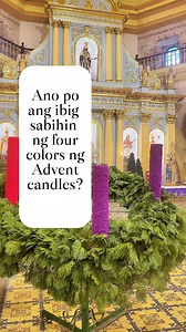 21K views · 275 reactions | ADVENT CANDLES. The candles represent...
