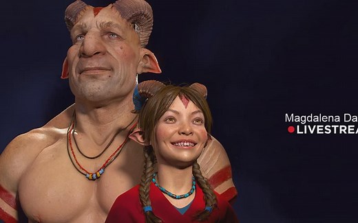 【SP】Substance Painter制作写实3D角色模型贴图教程(中英双字)