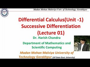 Successive Differentiation |Lecture 01| nth order derivative |
