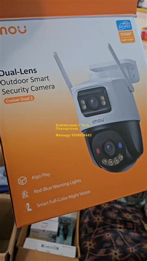 48K views · 522 reactions | IMOU 5 MP + 5 MP Wifi Camera, 256 GB SD Card Support, Colour Night Vision. Rs.6800 WhatsApp 9698614443 #aishwaryam #cctv #dharapuram #dahua #imou #record | Aishwaryam i TECH | Facebook