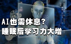 AI也需要休息？睡眠后学习力大增