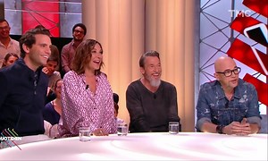 Invités : le jury de The Voice, Zazie, Florent Pagny, Pascal Obispo et Mika