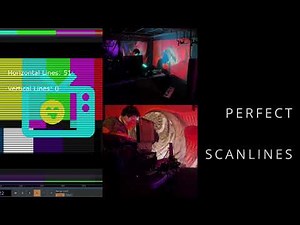 PERFECT SCANLINES TouchDesigner Lightweight Filter Effect