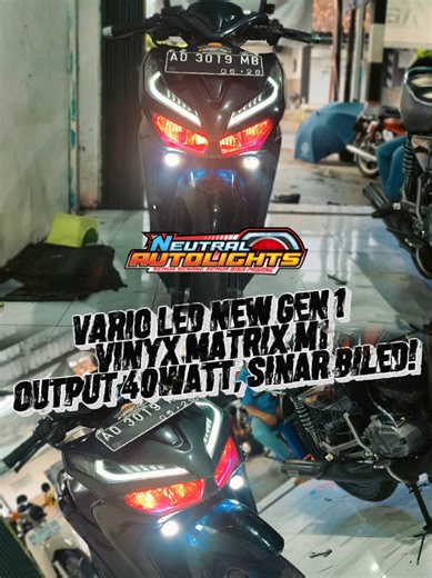 Vario Led New Gen 1 VINYX MATRIX M1 40WATT, SINAR FLAT,SINAR PUTIH. #neutralautolights