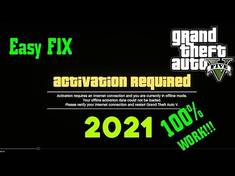 Fix Activation Required di GTA V terbaru 2021 100% Work