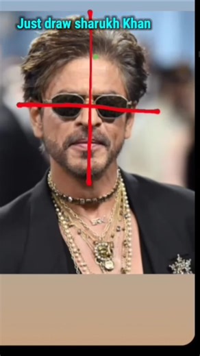 How to Draw sharukh Khan Easily ✏️ | SRK Portrait #shorts