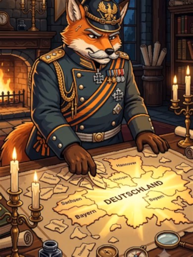 Otto von Bismarck – Geschichte in einer Minute #geschichte #bismarck #kaiserreich
