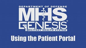 MHS GENESIS Patient Portal - How to Make an Appointment