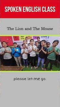 The Lion and The Mouse - Story Telling Activity by Kidz 🔥🔥