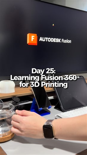 Ellipse Studio | Finally tried making a triple-start thread container! Day 25 learning Fusion 360 Super satisfied with how smooth this turned out.... | Instagram