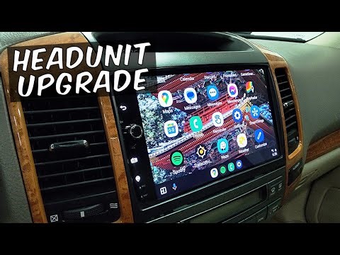 Lexus GX470 JOYING Head unit Install with Front and Rear Cameras!