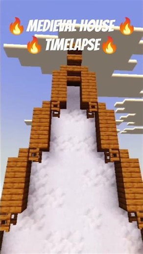 Medieval House Timelapse #medievalhouse #minecraft #minecraftbuild #minecrafttutorial #survivalhouse