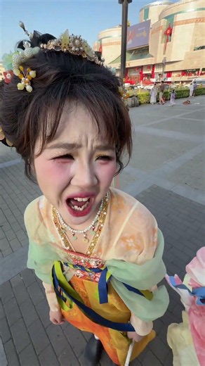Shy and Quiet Little Girl in a World of Biggest Fans