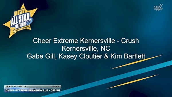Cheer Extreme - Kernersville - Crush [2026 L6 Junior Day 2] 2026 UCA & UDA All Star Nationals