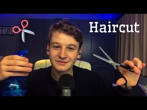 3 minute ASMR haircut ✂️