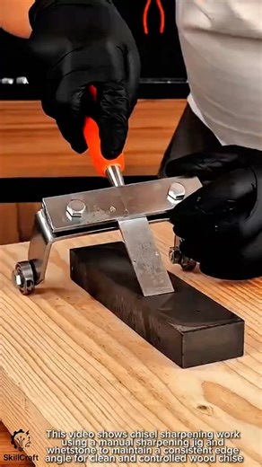 Chisel Sharpening Worktool for Precision Edge Grinding #worktool