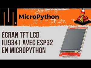 Using a ILI9341 2.4" TFT LCD on an ESP32 | #39