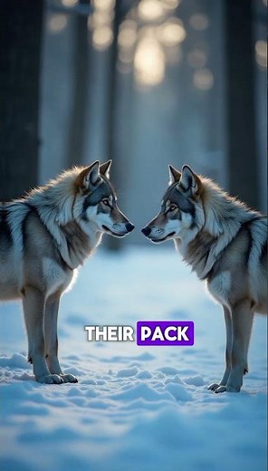 The Wolf’s Complex Family Structure 🐺 | Amazing Wolf Pack Facts #Shorts