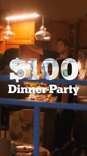 We challenged Eric Kim to host a dinner party on a $100 budget. Can he pull it off? #challenge