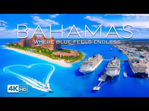 [4K] Bahamas 🇧🇸 – Turquoise Waters & Tropical Serenity | Deep House Drone Footage