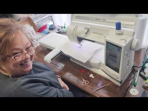 Husqvarna Designer Diamond Deluxe embroidery part 2