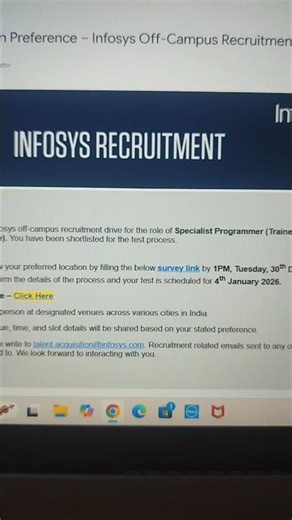Infosys Hiring Freshers 2025|SP and DSE Roles#software#infosys#offcampusdrive#hiring#fresherjobs