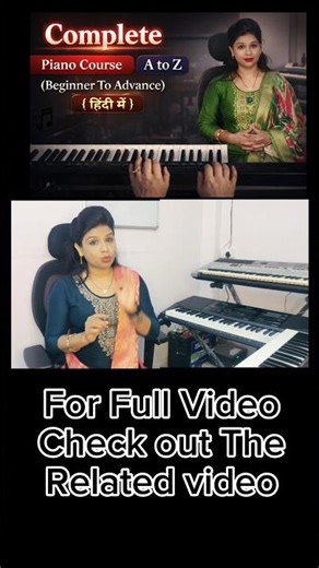 Full Piano Course For Bignners | in hindi | #trending #music #viral #shorts #song #pianochords