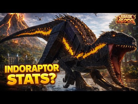 Jurassic Blocky INDORAPTOR Moveset Predictions