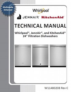 Kitchenaid KDPM604KPS KDPM604KBS Dishwasher Service Manual - Etsy