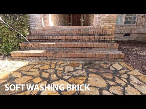How To Soft Wash Brick