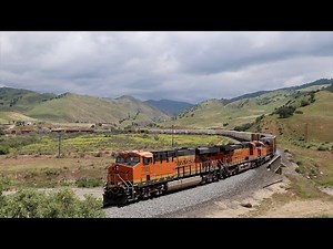 American diesel locomotives - BNSF - Caliente to Bealville - California - April 2024