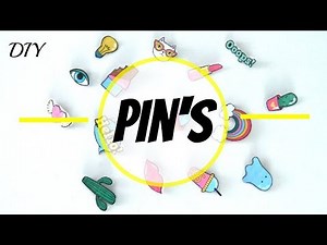 DIY [fr] : COMMENT FAIRE PLEIN DE PIN'S RAPIDEMENT !!