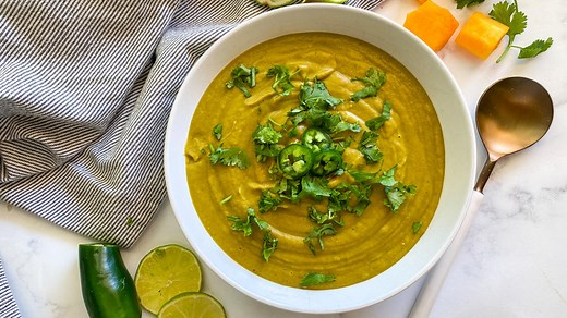 Thai-Style Butternut Squash Soup Recipe - Tasting Table