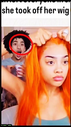 She Got Tired of Her Wig and Ripped It Off! 😂#funny #wigs
