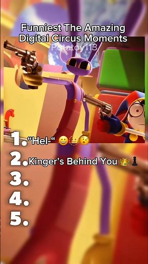 Funniest The Amazing Digital Circus Moments 🎪🤡🃏🤣(no.1 is So Funny!! 😂🤣)