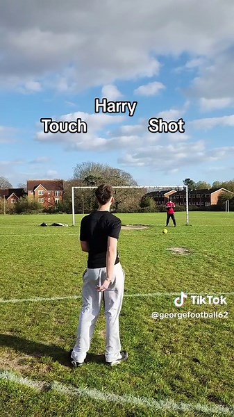 Touch and Shot challenge 🔥 #footballtiktok #fifa #footballchallenge #football
