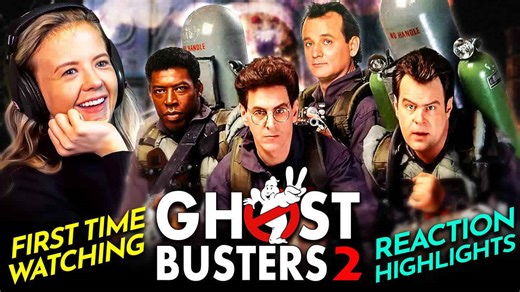 Mia is busting for Ghostbusters II (1989) movie reaction first time watching