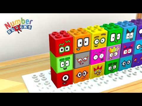 Count Big Numbers with Numberblocks Cube Lego 1 to 100 | Super Fun Learn Math for Kids! 🚀