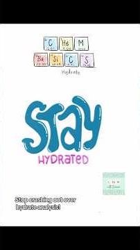 Hydrate calculations in 2 minutes with ‪@chemwithcorinne118‬