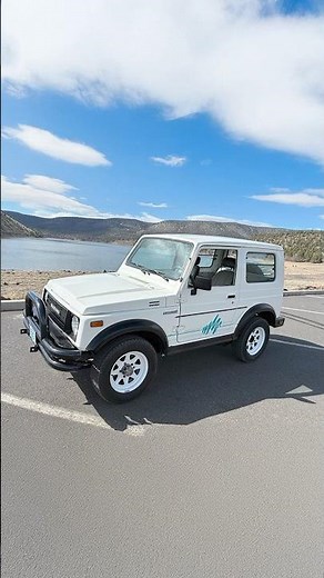1987 Suzuki Samurai JX Tin Top Engine Running Walkaround #suzukisamurai #samuraiforsale