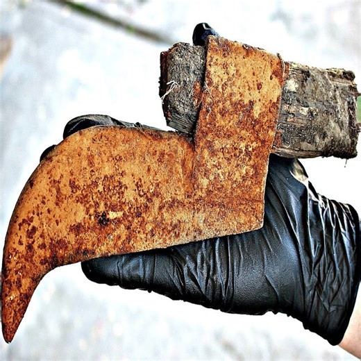 64K views · 435 reactions | Antique Rusty Hatchet Axe Restoration | DIY & Crafts | Facebook